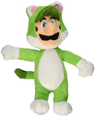 

Nintendo World Of Mario Bros U Cat Luigi Plush - 7 inch(Green)