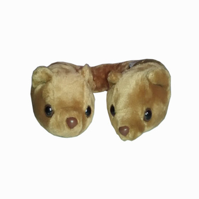 Play N Pets Neck Pillow Bear 12 cm Brown Play N Pets Soft Toys