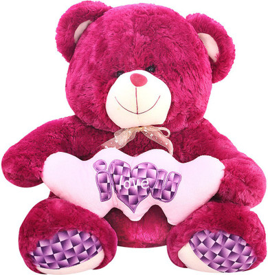 

DealBindaas Cute Bear Valentine Stuff Teddy 60 Cms - 600 mm(Multicolor)