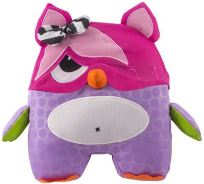 

The Bridge Direct Inkoos Switcheroo Owl Plush(Pink)