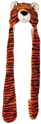 

Rhode Island Novelty Plush Tiger Hat With Long Paws(Orange)