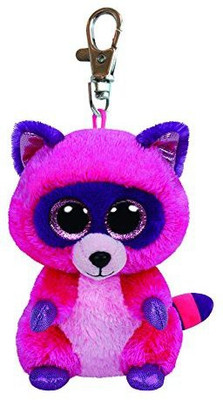 

TY Beanie Babies 3" Roxie The Raccoon Clip - 16 inch(Pink)