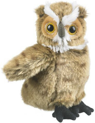 

Wildlife Artists Great Horned Owl Plush 7" - 13 inch(Brown)