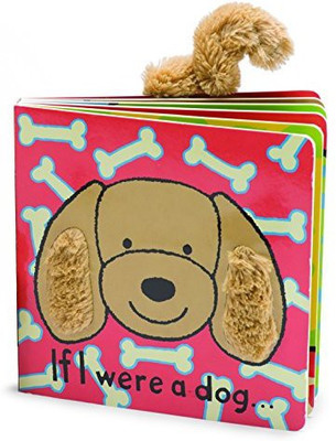 

Jellycat If I Were A Dog Book(Brown)