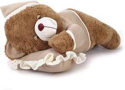 

Starwalk Sleeping Bear Plush Brown Color - 56 cm(Brown)