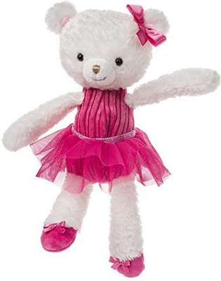 

Mary Meyer White Pinky Toes Teddy Plush 11Inch(Pink)