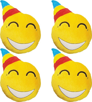 

Golddust VKI4xB Smiley Emoticon Decorative Cushion - 15 inch(Multicolor)