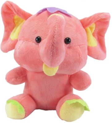 Tickles Lovely Cute Baby Elephant  - 17 cm(Pink)