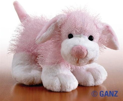 Webkinz Pink And White Dog Retired(Pink)