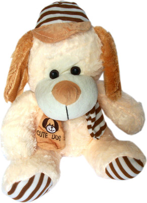 

Vidya Ventures Cute Dog Teddy - 45 cm(Brown)