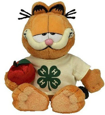 

ty Beanie Ba Garfield The 4H Cat (4H Exclusive) - 7 inch(Brown)