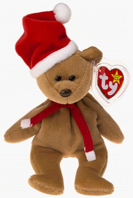 

TY Beanie Babies 1997 Holiday Teddy Bear(Brown)