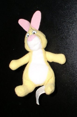 

Disney Mcdonalds Happy Meal Rabbit From The Many Adventures(Yellow)