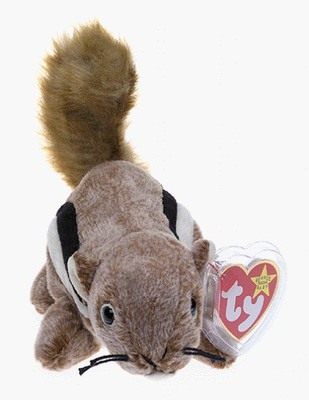 

TY Beanie Babies Chipper The Chipmunk (Retired) - 18 inch(Brown)