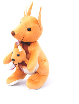 

MERATOY.COM MERATOY.COM KANGARO MOM & KID - 23 cm(Brown)