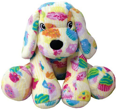 

Iscream Cuddly Plush Fleece 13" Cupcakes Dog(White)
