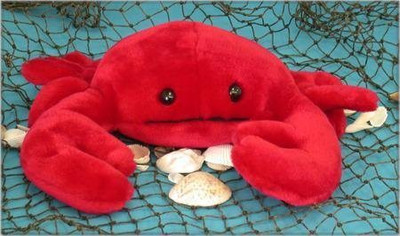 

Wishpets 10" Red Crab Plush(Red)