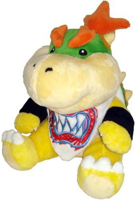 

Sanei Super Mario Plush - 7" Bowser Jr. Soft Stuffed Plush Toy Japanese Import - 20 inch(Multicolor)