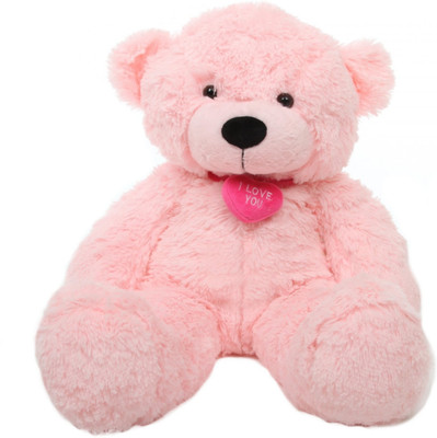 

Grab A Deal 2 Feet Big Teddy Bear with Pink Neck I Love You Heart - 24 Inch(Pink)