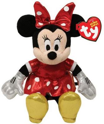 

TY Beanie Babies Minnie Red Sparkle Plush - 45 inch(Red)