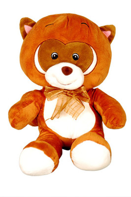 Montez Monkey Teddy Bear -Soft Toy - 38 cm(Brown)