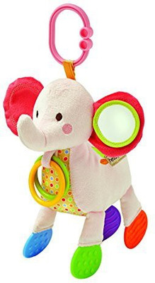 

Kids Preferred Healthy Ba Developmental Elephant Plush(White)