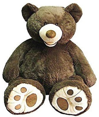

Hugfun Giant 53 Inch Luxury Plush Extra Large Teddy Bear - Brown - 24 inch(Multicolor290)