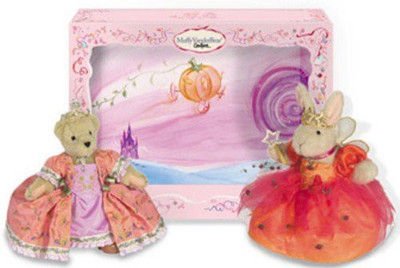 

North American Bear Cinderalla Muffy Vanderbear Fairytale Mufferella And Hoppy(Pink)