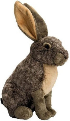 

Wild Republic Cuddlekins Hare 12" Plush(Brown)