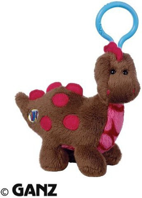 

Webkinz 'Kinz Klip Cocoa Dinosaur - 16 inch(Brown)