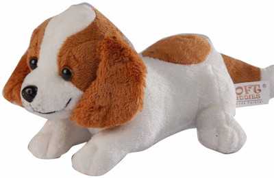 

Soft Buddies Sweet Puppies Dog - White and Brown - 6 inch(White)