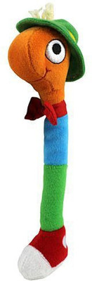 

The Bridge Direct Richard Scarry'S Busytown Mini Plush Lowly The Worm(Grey)