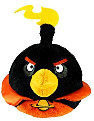 

Angry Birds Space 5Inch Black Bird With Sound - 16.5 inch(Black)