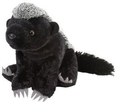 

Wild Republic Cuddlekin Honey Badger 12" Plush - 18.89 inch(Black)