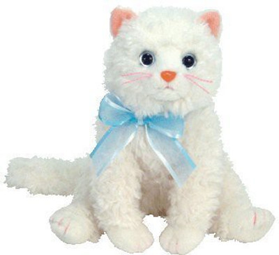 

TY Beanie Babies Muff The Cat(White)