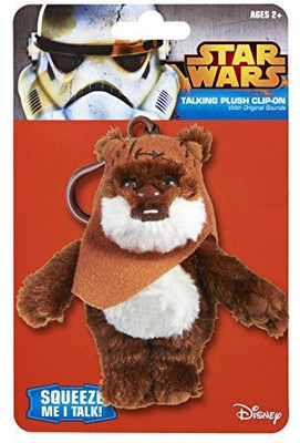 

Underground Toys Star Wars Talking Wicket 4" Plush(Brown)