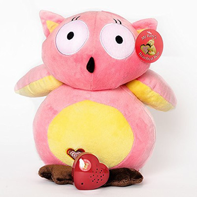 My Baby's Heartbeat Bear Pink Owl Heartbeat Bear Kit(Pink)