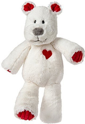 

Mary Meyer Marshmallow Extra Soft Kisses Plush Teddy Bear(White)