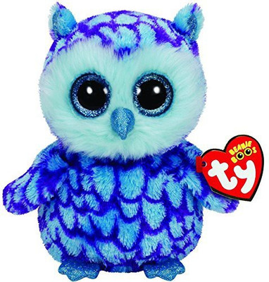 

Ty Beanie Boos OSCAR - blue/purple owl reg - 20 inch(Multicolor)