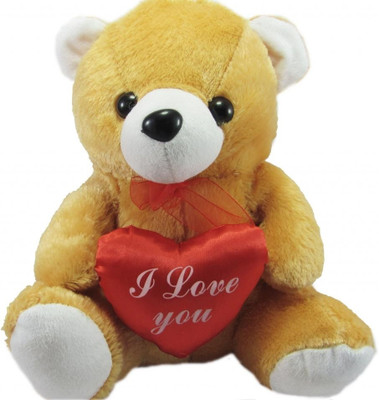 

Tickles I Love You Teddy - 10 inch(Brown)