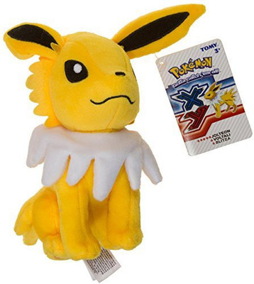 

Pokemon Jolteon ~75" Miniplush Evolution Of Eevee Series(Yellow)