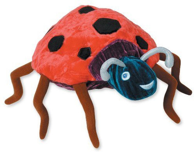 

Kids Preferred The World Of Eric Carle Very Grouchy Ladybug Bean Bag - 10 inch(Red)