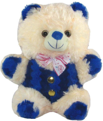 

Nb Phoenix Stuffed Soft Plush Toy Kids Birthday Navy Blue Raja Teddy Bear With Kid 35 Cm - 35 cm(Blue)