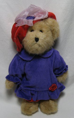 

Boyds Bears Boyd Bears The Red Hat Society Collection "Ima Lotsafun"(Blue)