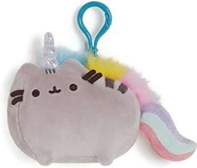 

Gund Pusheenicorn Backpack Clip Animal - 95 inch(Grey)