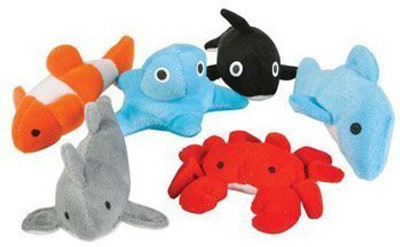 Rhode Island Novelty SEALIFE Assortment Plush Toys Bag of 24 Pieces 3 inch 25 inch Multicolor211 Rhode Island Novelty Teddy Bears