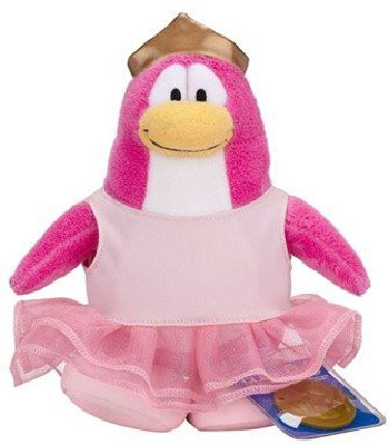 

Club Penguin Disney 65 Inch Series 10 Plush Ballerina Includes Coin - 12 inch(Pink)