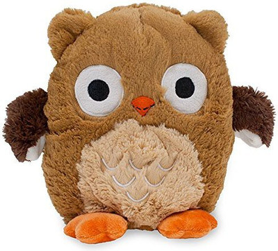 

Lambs & Ivy Woodland Tales Plush Owl Tucker - 5 inch(Brown)