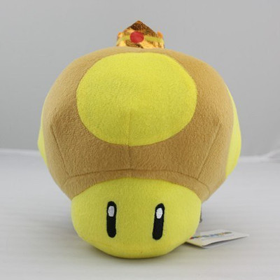 

Super Mario Brothers Golden Mushroom Toad Plush Doll Soft Great Gift - 8 inch(Yellow)