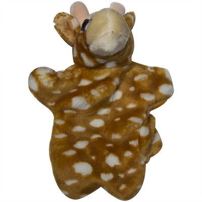 Twisha Hand Puppets Giraffe Brown 10 X 7 X 3 Inch - 3 inch(Multicolor)